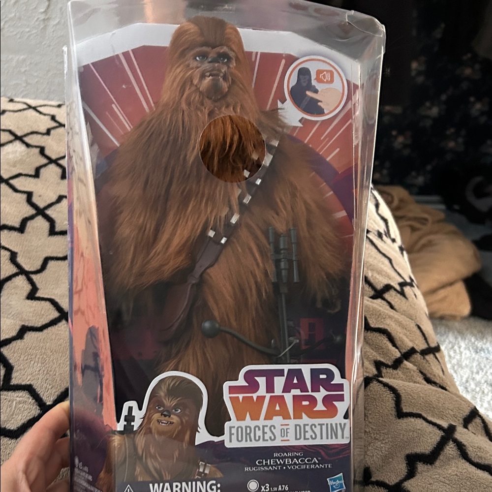 Star Wars Chewbacca forces of Destiny 11" SFX Action Doll Action Figure NIB 2017